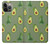 S3285 Avocado Fruit Pattern Hülle Schutzhülle Taschen für iPhone 14 Pro Max