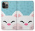 S3542 Cute Cat Cartoon Hülle Schutzhülle Taschen für iPhone 14 Pro Max
