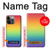 S3698 LGBT Gradient Pride Flag Hülle Schutzhülle Taschen für iPhone 14 Pro Max