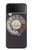 S0059 Retro Rotary Phone Dial On Hülle Schutzhülle Taschen für Samsung Galaxy Z Flip 4
