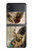S0179 Michelangelo Creation of Adam Hülle Schutzhülle Taschen für Samsung Galaxy Z Flip 4