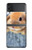 S0242 Cute Rabbit Hülle Schutzhülle Taschen für Samsung Galaxy Z Flip 4