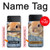 S0242 Cute Rabbit Hülle Schutzhülle Taschen für Samsung Galaxy Z Flip 4