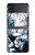 S0265 White Tiger Hülle Schutzhülle Taschen für Samsung Galaxy Z Flip 4
