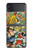 S0454 Japan Tattoo Hülle Schutzhülle Taschen für Samsung Galaxy Z Flip 4
