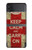 S0674 Keep Calm and Carry On Hülle Schutzhülle Taschen für Samsung Galaxy Z Flip 4