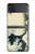 S1040 Hokusai The Great Wave of Kanagawa Hülle Schutzhülle Taschen für Samsung Galaxy Z Flip 4