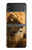 S1046 Lion King of Forest Hülle Schutzhülle Taschen für Samsung Galaxy Z Flip 4