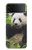 S1073 Panda Enjoy Eating Hülle Schutzhülle Taschen für Samsung Galaxy Z Flip 4
