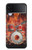 S1431 Skull Drum Fire Rock Hülle Schutzhülle Taschen für Samsung Galaxy Z Flip 4