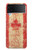 S1603 Canada Flag Old Vintage Hülle Schutzhülle Taschen für Samsung Galaxy Z Flip 4