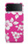 S2246 Hawaiian Hibiscus Pink Pattern Hülle Schutzhülle Taschen für Samsung Galaxy Z Flip 4