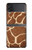 S2326 Giraffe Skin Hülle Schutzhülle Taschen für Samsung Galaxy Z Flip 4