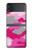 S2525 Pink Camo Camouflage Hülle Schutzhülle Taschen für Samsung Galaxy Z Flip 4
