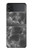 S2526 Black Marble Graphic Printed Hülle Schutzhülle Taschen für Samsung Galaxy Z Flip 4