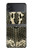 S2711 King Cobra Snake Skin Graphic Printed Hülle Schutzhülle Taschen für Samsung Galaxy Z Flip 4