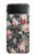 S2727 Vintage Rose Pattern Hülle Schutzhülle Taschen für Samsung Galaxy Z Flip 4