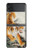 S2751 Chinese Tiger Brush Painting Hülle Schutzhülle Taschen für Samsung Galaxy Z Flip 4