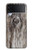 S2844 Old Wood Bark Graphic Hülle Schutzhülle Taschen für Samsung Galaxy Z Flip 4