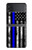 S3244 Thin Blue Line USA Hülle Schutzhülle Taschen für Samsung Galaxy Z Flip 4