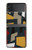 S3386 Abstract Fabric Texture Hülle Schutzhülle Taschen für Samsung Galaxy Z Flip 4