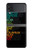 S3523 Think Positive Words Quotes Hülle Schutzhülle Taschen für Samsung Galaxy Z Flip 4
