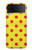 S3526 Red Spot Polka Dot Hülle Schutzhülle Taschen für Samsung Galaxy Z Flip 4