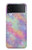 S3706 Pastel Rainbow Galaxy Pink Sky Hülle Schutzhülle Taschen für Samsung Galaxy Z Flip 4