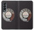 S0059 Retro Rotary Phone Dial On Hülle Schutzhülle Taschen für Samsung Galaxy Z Fold 4