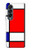 S0157 Composition Red Blue Yellow Hülle Schutzhülle Taschen für Samsung Galaxy Z Fold 4