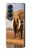 S0310 African Elephant Hülle Schutzhülle Taschen für Samsung Galaxy Z Fold 4