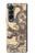 S0318 Antique Dragon Hülle Schutzhülle Taschen für Samsung Galaxy Z Fold 4