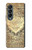 S0330 Bible Page Hülle Schutzhülle Taschen für Samsung Galaxy Z Fold 4
