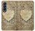 S0330 Bible Page Hülle Schutzhülle Taschen für Samsung Galaxy Z Fold 4