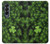S0358 Clover Lucky Leaf Hülle Schutzhülle Taschen für Samsung Galaxy Z Fold 4