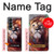 S0691 Leo Paint Hülle Schutzhülle Taschen für Samsung Galaxy Z Fold 4