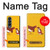 S1093 Rooster and Cat Joke Hülle Schutzhülle Taschen für Samsung Galaxy Z Fold 4