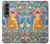 S1256 Buddha Paint Hülle Schutzhülle Taschen für Samsung Galaxy Z Fold 4