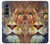 S1354 Lion Hülle Schutzhülle Taschen für Samsung Galaxy Z Fold 4