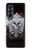S1434 Skull Wing Tattoo Biker Hülle Schutzhülle Taschen für Samsung Galaxy Z Fold 4