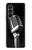 S1672 Retro Microphone Jazz Music Hülle Schutzhülle Taschen für Samsung Galaxy Z Fold 4
