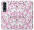 S1972 Sakura Cherry Blossoms Hülle Schutzhülle Taschen für Samsung Galaxy Z Fold 4