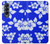 S2244 Hawaiian Hibiscus Blue Pattern Hülle Schutzhülle Taschen für Samsung Galaxy Z Fold 4