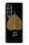 S2331 Gold Leaf Buddhist Om Symbol Hülle Schutzhülle Taschen für Samsung Galaxy Z Fold 4