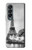 S2350 Old Paris Eiffel Tower Hülle Schutzhülle Taschen für Samsung Galaxy Z Fold 4