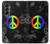 S2356 Peace Sign Hülle Schutzhülle Taschen für Samsung Galaxy Z Fold 4