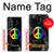 S2356 Peace Sign Hülle Schutzhülle Taschen für Samsung Galaxy Z Fold 4