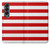 S2364 Red and White Striped Hülle Schutzhülle Taschen für Samsung Galaxy Z Fold 4