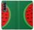 S2383 Watermelon Hülle Schutzhülle Taschen für Samsung Galaxy Z Fold 4