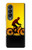 S2385 Bicycle Bike Sunset Hülle Schutzhülle Taschen für Samsung Galaxy Z Fold 4